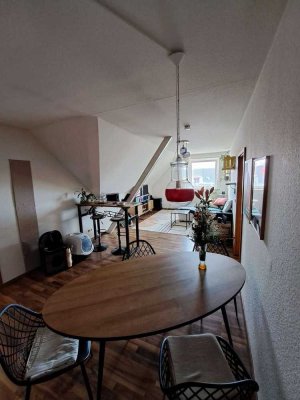 Charmante 65 m² Dachgeschosswohnung im Herzen von Hagenow