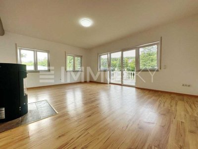 Gemütliche 3-Zimmer-Wohnung mit Garten und Balkon in Gladenbach