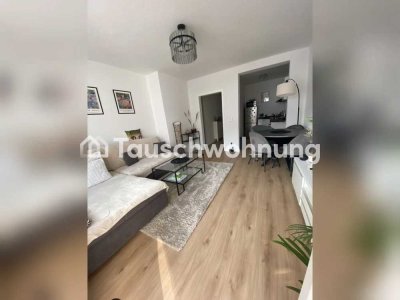 Tauschwohnung: Helle 2-Zimmer-Wohnung mit Balkon in Flingern Nord