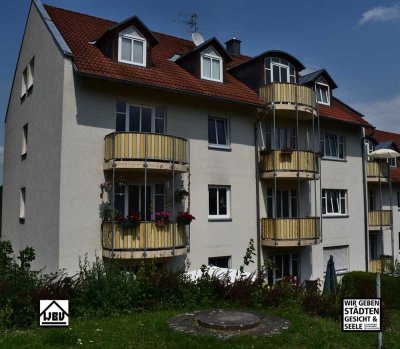 1,5-Raum-Wohnung für Single mit Balkon