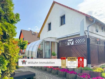 Gepflegtes Einfamilienhaus mit schönem Garten in ruhiger Siedlungslage | Doppelgarage