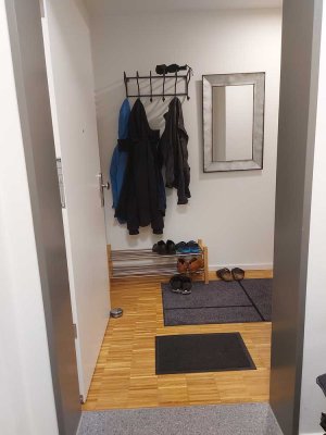 Mobilierte 2-Raum-EG-Wohnung mit Garten