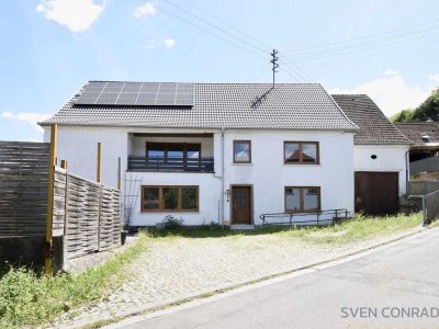 Moderne auf dem Land! Saniertes Einfamilienhaus mit viel Platz in Offenbach-Hundheim
