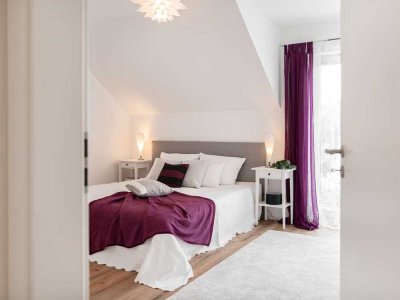 Erstbezug zu Spitzenkonditionen! Traumwohnung mit viel Tageslicht und einem Blick ins Grüne