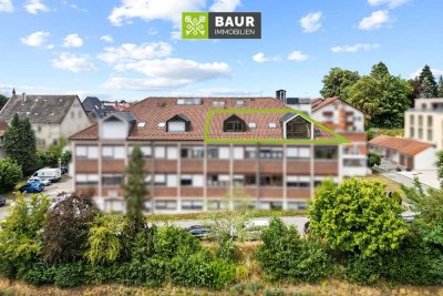 Sofort bezugsfrei! Großzügige 3-Zimmer-Dachgeschosswohnung in Bad Waldsee