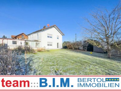 Sonnige Ortsrandlage | Fernblick | Flexible Aufteilung: eine oder zwei Wohneinheiten.