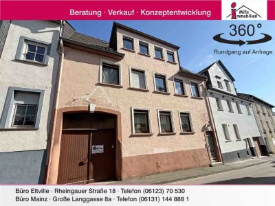 Charmantes großes 2-3 Familienhaus mit Innenhof in guter Lage von Rüdesheim