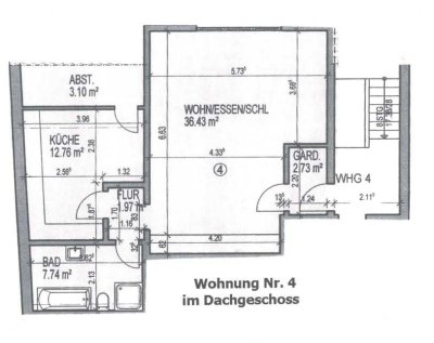 Frisch sanierte 1,5 ZKB-DG-Wohnung in 68775 Ketsch zu verkaufen! (4,1% Rendite)