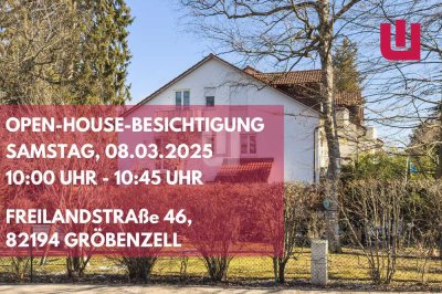 WINDISCH - Lichtdurchflutete 2-Zimmer-Wohnung in gepflegter & kleiner Wohnanlage v. Gröbenzell-Nord