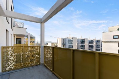 Gratis Miete Mai - Leopoldsberg-Blick vom Innenhof-Balkon - Donauzentrum