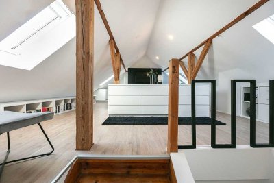 Ulm-Söflingen: Hochwertige 3,5-Zimmer-Maisonette inkl. Balkon, Einbauküche, Stellplätze