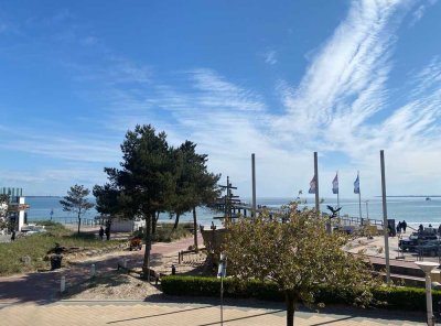 Charmante, großzügige 3-Zi.-Whg. mit Meerblick & 3 Balkonen am Strand von Scharbeutz. Provisionsfrei