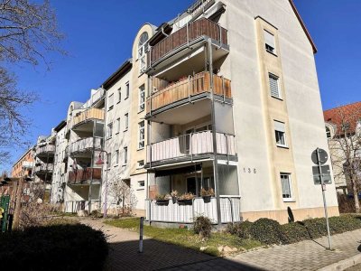 Helle 2-Zimmer-Wohnung mit Tiefgarage und Westbalkon