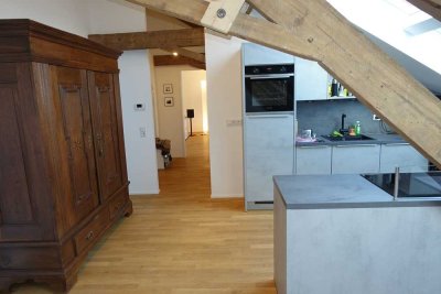 Vollmöblierte 3-Zimmer-Dachgeschosswohnung in Aachen