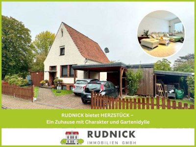 RUDNICK bietet HERZSTÜCK – Ein Zuhause mit Charakter und Gartenidylle