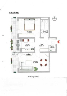 Exklusive 2-Raum-Wohnung in Ingolstadt "Nähe Audi"