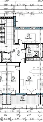 NEUBAU I 3-Zimmer-Wohnung mit Süd-Balkon