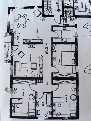 Helle 4-Zimmer Wohnung mit Balkon in Mühlheim am Main