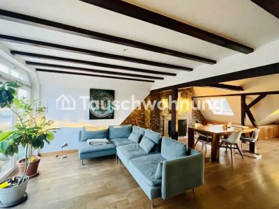 Tauschwohnung: Biete Luxus 4 Zi/Sauna/Terrasse, such 3/4Zimmer, Ringtausch?