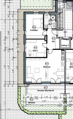 NEUBAU I 3-Zimmer-Wohnung mit kleinem Garten