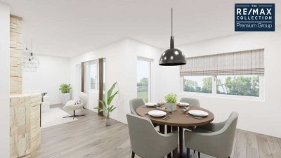 3-Zi-Wohnung – drei Balkone – Garage – renoviert – Wärmepumpe!