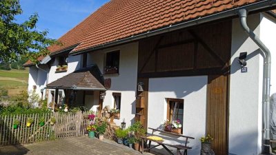 Sonnige und ruhige 3-Zimmer-Wohnung in Görwihl OT mit Schwedenofen und Garten