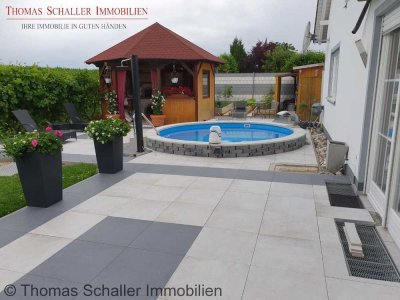 Traumhaftes Einfamilienhaus – Garten, Outdoorküche, Garage, Einliegerwohnung u. v. m.