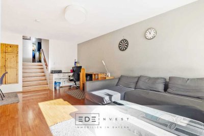 Wohnen mit Charakter – individuelle Splitlevel-Wohnung mit Balkon & Wintergarten