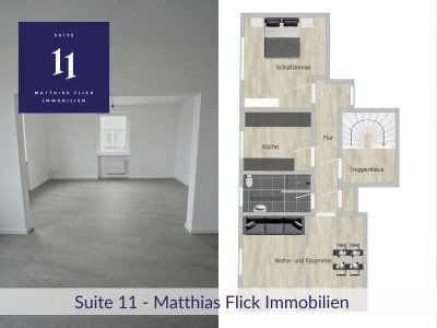 Stilvoll wohnen im Herzen von Hanau – Charmante 2-Zimmer-Wohnung in historischem Ambiente