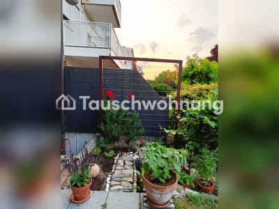 Tauschwohnung: Gemütliche Wohnung mit Garten gegen kleines Häuschen