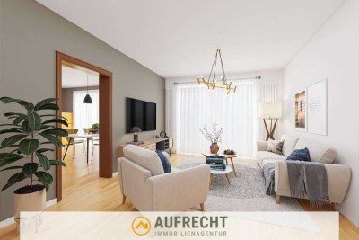 A U F R E C H T °TRAUM MIT GARTEN° großzügige 3-Zi.-Erdgeschosswohnung mit sonniger Terrasse