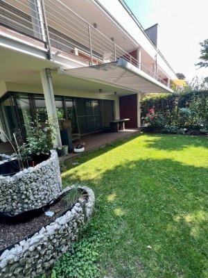 Ruhige 3-Zi.-Gartenwohnung- 5 Gehminuten zum See