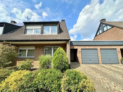 Familienfreundliches Reihenendhaus: 4 Schlafzimmer, Garten, Garage mit viel Platz & Potenzial
