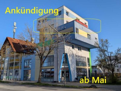 Junge Dachterrassenwohnung mit Loggia und besten Aussichten