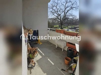 Tauschwohnung: Schöne 2 Zimmer + Balkon gegen 2-3 Zimmer