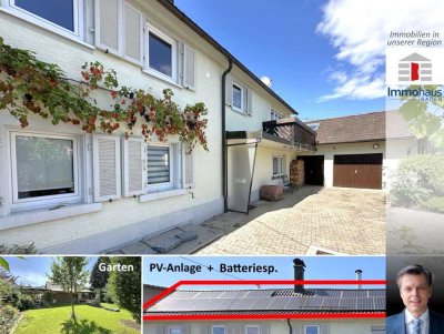 GEMÜTLICH und KOSTENGÜNSTIG Wohnen - Einfamilienhaus mit schönem Garten und effizienter Haustechnik