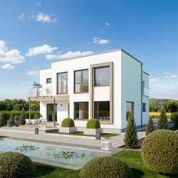 Modernes Einfamilienhaus mit Grundstück