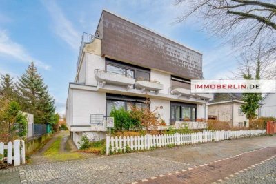 IMMOBERLIN.DE - Charmante Wohnung mit ruhigem Balkon & überdachtem Pkw-Stellplatz
