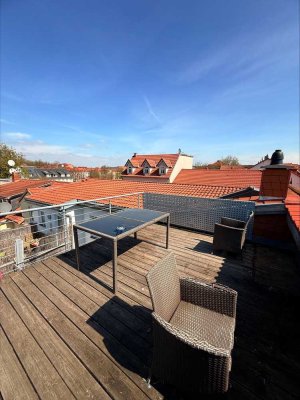 3 Raum-Wohnung mit Dachterrasse