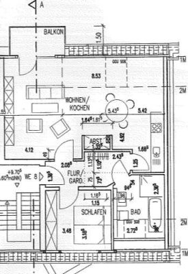 Helle 2,5-Zimmer Dachgeschosswohnung in Gladbeck