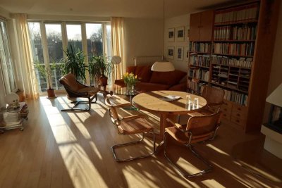 Wunderschöne Maisonette-Wohnung in Niendorf mit Kamin