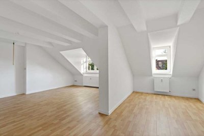 Geräumige 3-Raum-Wohnung im DG – hell, gemütlich und gut geschnitten