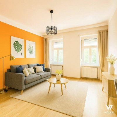 Sanierungsbedürftige Wohnung in Innenhoflage mit 3 Zimmern und 76 m²