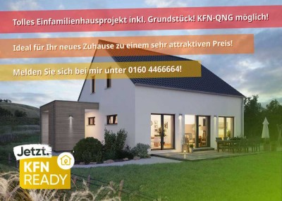 �☀️ Naturnah Leben! � Modernes EH40+ Effizienzhaus � mit exklusivem Grundriss sucht Baufamilie!