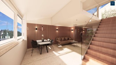 KAISER ESTATE - Exklusive Penthousewohnung mit einer Dachterrasse und Schloßbergblick