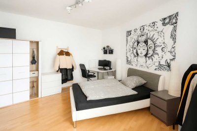 Tolle moderne 2-Zimmer Stadtwohnung mit Balkon im Innenhof