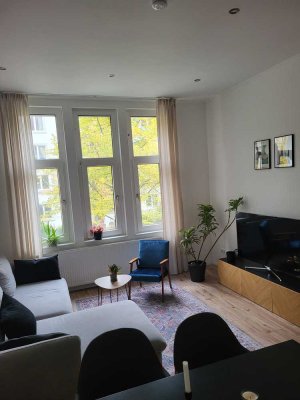 Helle 2-Zimmer-Altbau-Wohnung im 1. OG in Hannovers Südstadt