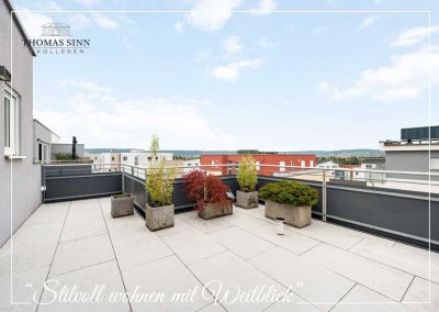 Hochwertige 3,5-Zimmer-DG-Wohnung mit Penthouse-Charakter