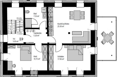 Kernsanierte Wohnung in historischem Altbau
