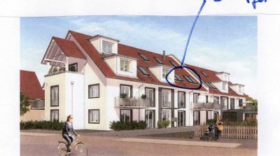 Stilvolle 4-Raum-DG-Wohnung mit geh. Innenausstattung sowie Loggia und Einbauküche